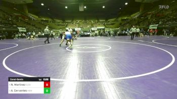 217 lbs Consolation - Noah Martinez, Clovis vs Angel Cervantes, Highland