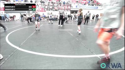 55 lbs Rr Rnd 1 - Everlee Henderson, Standfast vs Cannon Corley, Harrah Little League Wrestling