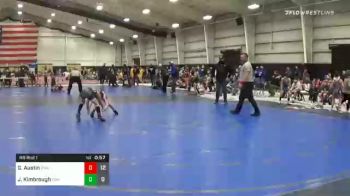 70 lbs Prelims - Gavin Austin, RWA ES White vs Jamison Kimbrough, Guerrila Wrestling Academy