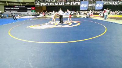 Boys 1A 132 lbs Cons. Round 2 - Evan Ragsdale, Cascade (Leavenworth) vs Eliuth Serra, Connell