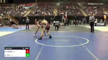 160 lbs Consi Of 64 #2 - Wyatt Powell, Grindhouse WC vs Caden Frix, Fighting Squirrels