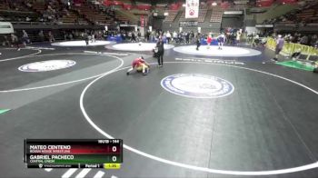 144 lbs Semifinal - Gabriel Pacheco, Central Union vs Mateo Centeno, Rough House Wrestling