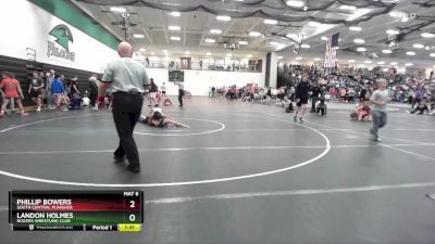 138 lbs Cons. Round 3 - Phillip Bowers, South Central Punisher vs Landon Holmes, Rogers Wrestling Club