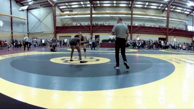 140 lbs Champ. Round 2 - Kelice Luker, Tulsa Union High School vs Scarlet Grace, Perry (Massillon)