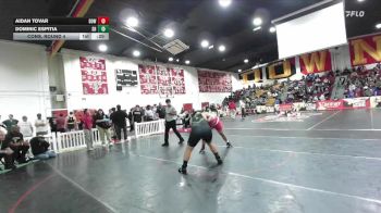 215 lbs Cons. Round 4 - Aidan Tovar, Downey vs Dominic Espitia, South Hills