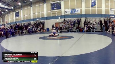 144 lbs Semis & Wb (16 Team) - Wayne Harden, Bloomington South vs Malachi Thullner, New Haven