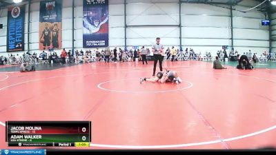 84 lbs Rd# 9- 2:15pm Saturday Final Pool - Jacob Molina, Terps Xpress vs Adam Walker, USA Xtreme