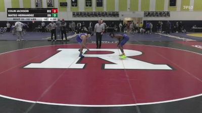 157 lbs Round Of 32 - Colin Jackson, West Virginia vs Mateo Hernandez, Unattached