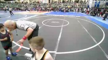 60 lbs Round Of 16 - Michael Legere, RedWave Wrestling vs Bentley Gatica, SWAT