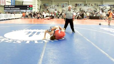 145 lbs Round Of 64 - Josh Brezac, NC vs Loomis Alexander, WY