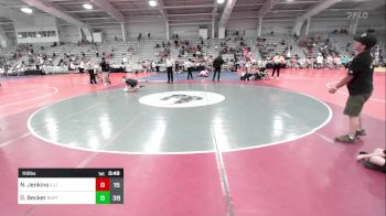 110 lbs Rr Rnd 3 - Noah Jenkins, Illinois Cornstars vs Dawson Becker, Buffalo Valley Wrestling Club - Black