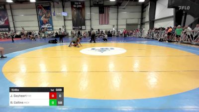 154 lbs Rr Rnd 2 - Jett Gayheart, The Fort Hammers vs Bryce Collins, Micky's Maniacs Black