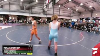 140 lbs Round 2 - Joseph Griffis, Texasports Wrestling vs Adriana Castaneda, Takedown-City Wrestling