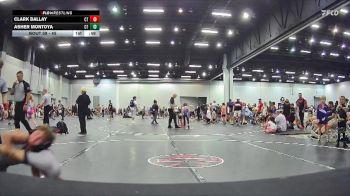 45 lbs 1st Place Match - Clark Ballay, Unaffiliated vs Asher Montoya, Top Rank