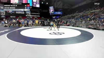 94 lbs Cons. Rd Of 32 - Enrique Tellez Jr, KS vs Archie Mendez, NV