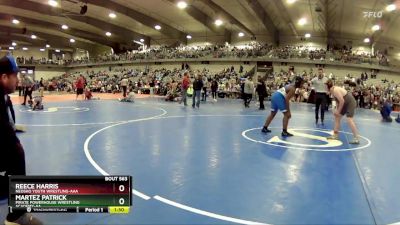 185 lbs Semifinal - Martez Patrick, Pirate Powerhouse Wrestling Academy-AA vs Reece Harris, Neosho Youth Wrestling-AAA