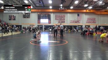 130 lbs Semifinal - Josie Logan, Marion vs Katelyn Mercil, Cedar Rapids Jefferson