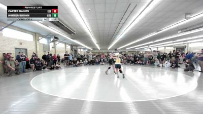 128 lbs Consi Of 4 - Hunter Brown, Guilford vs Carter Haines, Erieville