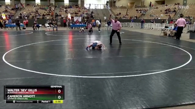 40 lbs Semifinal - Walter `Sev` Gillis, Blackman Wrestling Club vs ...