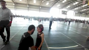 40 lbs Rr Rnd 2 - Carson Bailey, Stout Wr Acd vs Milena Lopez, NM Gold