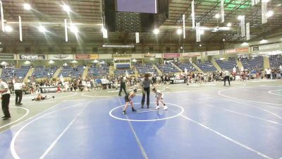 58 lbs Round Of 16 - Owen Meyer, Colorado Regulators vs Jr Flores, Nebraska Elite