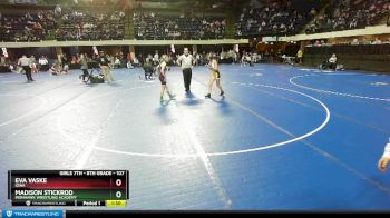 107 lbs Round 3 - Eva Vaske, Iowa vs Madison Stickrod, Ironhawk Wrestling Academy