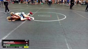 100 lbs Quarterfinal - Chance Logue, Warrior Wrestling Club vs Dylan Ilc, Lake Catholic