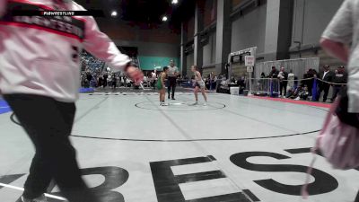 92 lbs Round Of 16 - Harper Pozniak, Team Aggression vs Alivia Weikel, Sweet Home