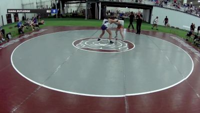 135 lbs Drew Swihart, Michigan Blue vs Giana Rutledge, Arkansas Blue