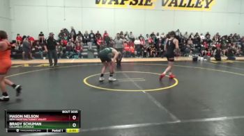 9 lbs Round 2 - Brady Schuman, Columbus Catholic vs Mason Nelson, New Hampton/Turkey Valley