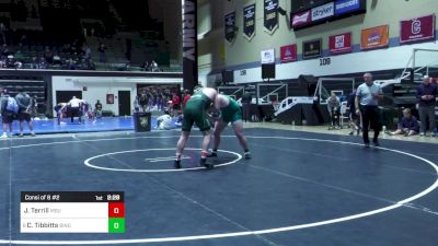 285 lbs Consi Of 8 #2 - Josh Terrill, Michigan State vs Charles Tibbitts, Binghamton