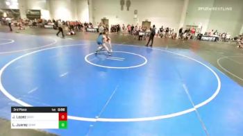 105 lbs 3rd Place - Jobe Lopez, DogPound MMA vs Lola Juarez, Semper Fi