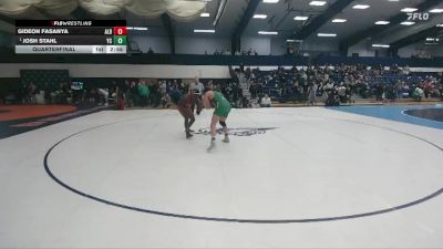 197 lbs Quarterfinal - Josh Stahl, York vs Gideon Fasanya, Albright