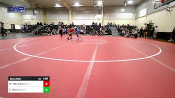 190 lbs Rr Rnd 1 - Melania Nenaikita, McLoud vs Caris Morris, Sapulpa Girls High School