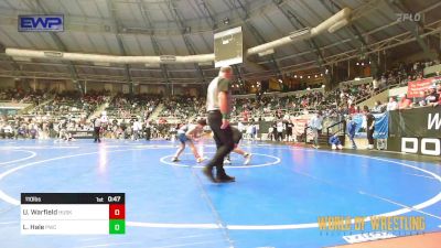 110 lbs Consi Of 16 #2 - Uriah Warfield, Husky Wrestling Club vs Levi Hale, Powerhouse Wrestling Club