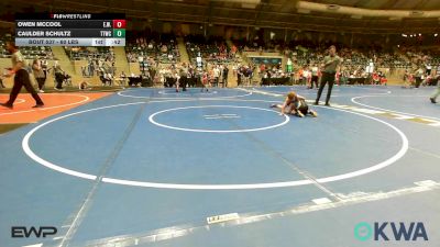 60 lbs Final - Owen McCool, Elgin Wrestling vs Caulder Schultz, Team Tulsa Wrestling Club