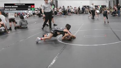 68 lbs Semis (4 Team) - Paxton Mathin, Steller Trained Gold vs Beau Walton, Malvern WC