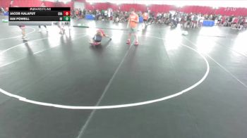 190 lbs Round 3 (8 Team) - Ian Powell, Reedsburg vs Jacob Kalafut, Coon Rapids