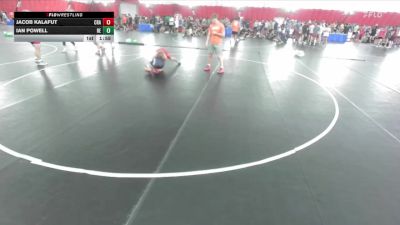 190 lbs Round 3 (8 Team) - Ian Powell, Reedsburg vs Jacob Kalafut, Coon Rapids