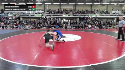 175 lbs Semifinal - Vincent DeMaio, Methuen vs Preston Marchesseault, Ponaganset