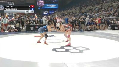 120 lbs Champ. Rd Of 64 - Lydia King, Illinois vs Lucia Ranieri, New Jersey