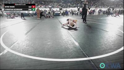 61 lbs Consi Of 8 #1 - Byrd Ware, Cleveland Takedown vs Christian Schwahn, Chandler Takedown Club