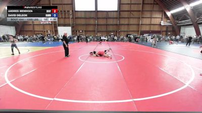 126B lbs Rr Rnd 1 - Andres Mendoza, Southside Wrestling Club vs David Deleon, Hammer Wrestling Club
