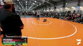 46 lbs Champ. Round 1 - Socorro Hinojos, Texas Elite Wrestling Club vs Jett Petrillo, Vici Wrestling Club