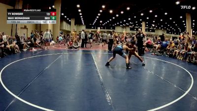 116 lbs Round 3 (6 Team) - Max Monaghan, Brother Melchior vs Ty Bowser, Tasmanian Devils