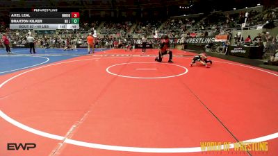 49 lbs Quarterfinal - Axel Leal, Eastwood vs Braxton Kilker, No Limit Wrestling Club