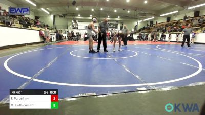 90-95 lbs Rr Rnd 1 - Paisley Heflin, Vinita Kids Wrestling vs Gracie Majors, Grove Takedown Club