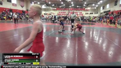 130 lbs Round 5 - Lachlan Robideau, MN Elite vs Ethan Varner, St. Croix Falls