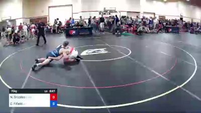 70 kg Cons 64 #2 - Nicholas Grizales, Boone RTC vs Charlie Fifield, Illinois