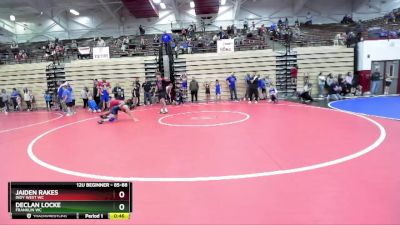 85-88 lbs Round 3 - Declan Locke, Franklin WC vs Jaiden Rakes, Indy West WC